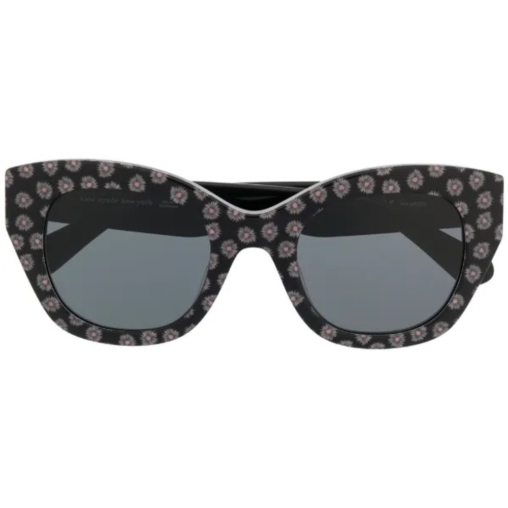 KATE SPADE Polarized Jalena/S TAYM9 Floral Print Sunglasses 49mm